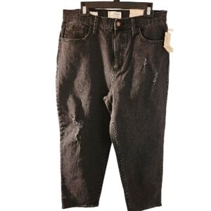 Universal Thread Women's Black Relaxed Jeans